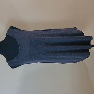 OLD NAVY Tank Top, Grey with Gold Fleck Detail, Size XL